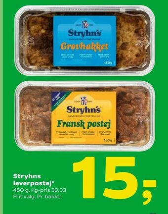 Coop 365 Stryhns leverpostej tilbud