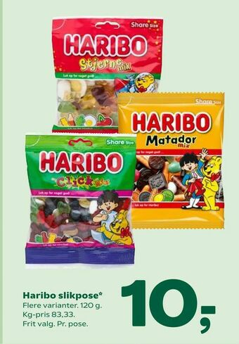 Coop 365 Haribo slikpose tilbud