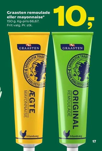 Coop 365 Graasten remoulade eller mayonnaise tilbud