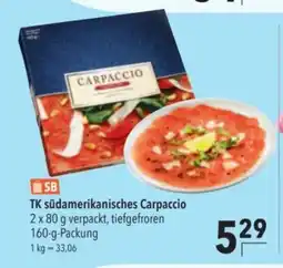 Citti TK südamerikanisches Carpaccio tilbud