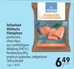 Citti Followfood Wildlachs Filetspitzen tilbud