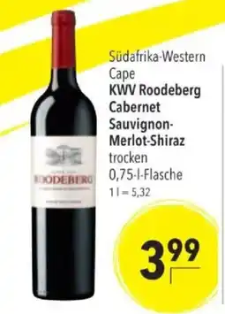 Citti KWV Roodeberg Cabernet Sauvignon- Merlot-Shiraz tilbud