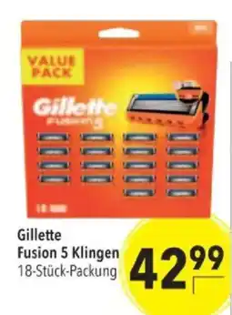 Citti Gillette Fusion 5 Klingen tilbud