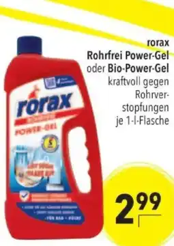 Citti Rorax Rohrfrei Power-Gel oder Bio-Power-Gel tilbud