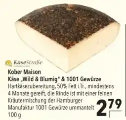 Citti Kober Maison Käse „Wild & Blumig" & 1001 Gewürze tilbud