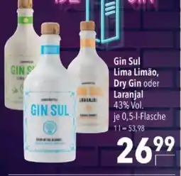 Citti Gin Sul Lima Limão, Dry Gin oder Laranjal tilbud