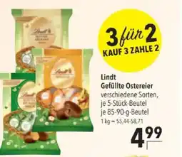 Citti Lindt Gefüllte Ostereier tilbud