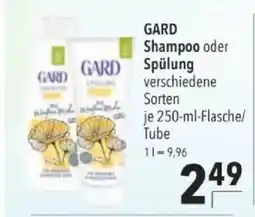 Citti GARD Shampoo oder Spülung tilbud