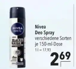 Citti Nivea Deo Spray tilbud