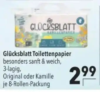 Citti Glücksblatt Toilettenpapier tilbud