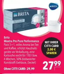 Citti Brita Maxtra Pro Pure Performance tilbud