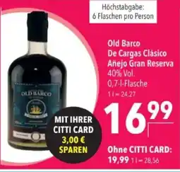 Citti Old Barco De Cargas Clásico Añejo Gran Reserva tilbud