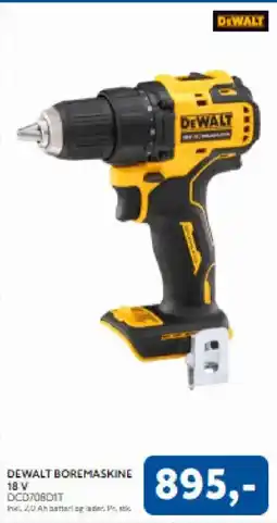 Davidsen Dewalt Boremaskine 18 v tilbud