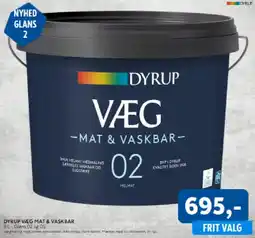 Davidsen Dyrup Væg mat & vaskbar tilbud