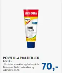 Davidsen Polyfilla Multifiller tilbud
