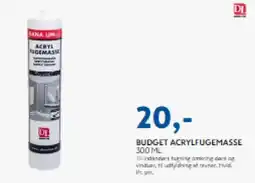 Davidsen Budget Acrylfugemasse tilbud