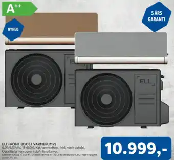 Ell Front boost varmepumpe