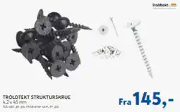 Davidsen Troldtekt strukturskrue tilbud