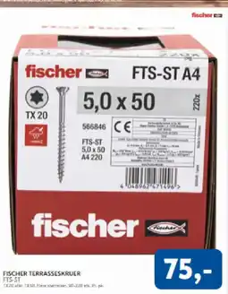 Davidsen Fischer Terrasseskruer FTS-ST tilbud