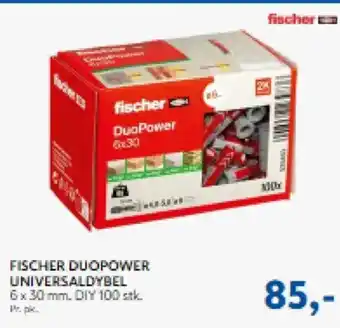 Davidsen Fischer Duopower universaldybel tilbud