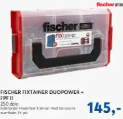 Davidsen Fischer Fixtainer duopower + FPF II tilbud