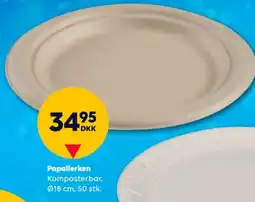 BorderShop Papallerken tilbud