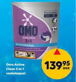 BorderShop Omo Active Clean 3-in-1 vaskekapsel tilbud