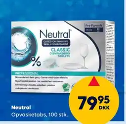 BorderShop Neutral Opvasketabs tilbud