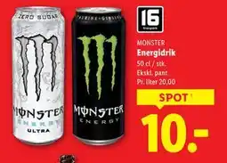 Lidl Energidrik tilbud