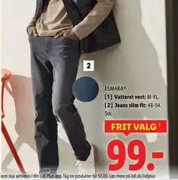 Lidl Jeans slim fit tilbud