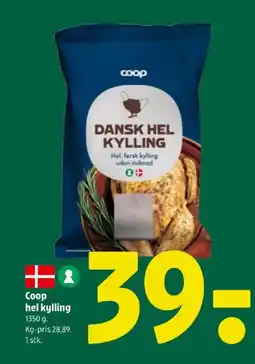 Coop 365 Coop hel kylling tilbud