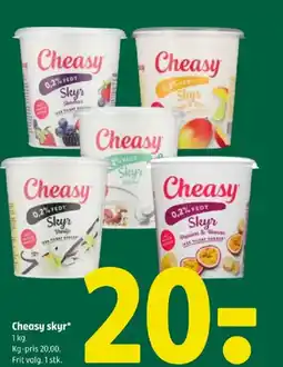 Coop 365 Cheasy skyr tilbud
