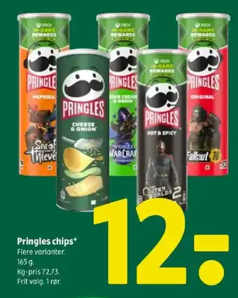Coop 365 Pringles chips tilbud