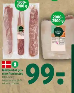 Coop 365 Mørbrad af gris eller flæskesteg tilbud