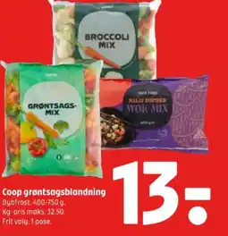Coop 365 Coop grøntsagsblandning tilbud