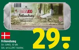 Coop 365 Frilandsæg tilbud