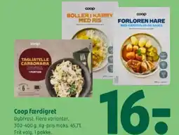 Coop 365 Coop færdigret tilbud