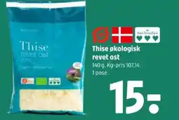 Coop 365 Thise økologisk revet ost tilbud