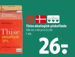 Coop 365 Thise økologisk piskefløde tilbud