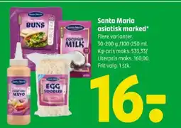 Coop 365 Santa Maria asiatisk marked tilbud