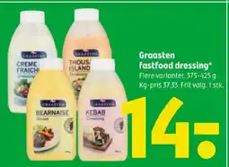 Coop 365 Graasten fastfood dressing tilbud