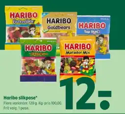 Coop 365 Haribo slikpose tilbud