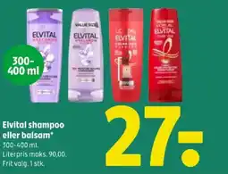 Coop 365 Elvital shampoo eller balsam tilbud