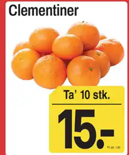 ABC Lavpris Clementiner tilbud