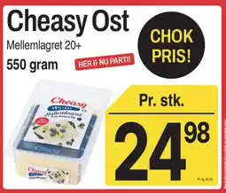 ABC Lavpris Cheasy Ost tilbud