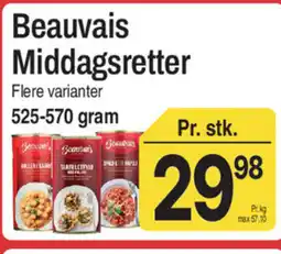 ABC Lavpris Beauvais Middagsretter tilbud