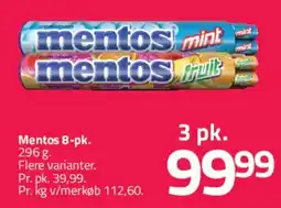 Fleggaard Mentos 8-pk tilbud