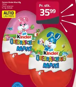 Fleggaard Ferrero Kinder Maxi Æg tilbud