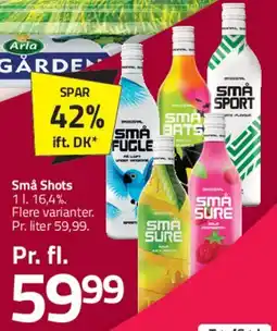 Fleggaard Små Shots (flaske) tilbud