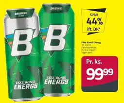 Fleggaard Faxe Kondi Energy tilbud